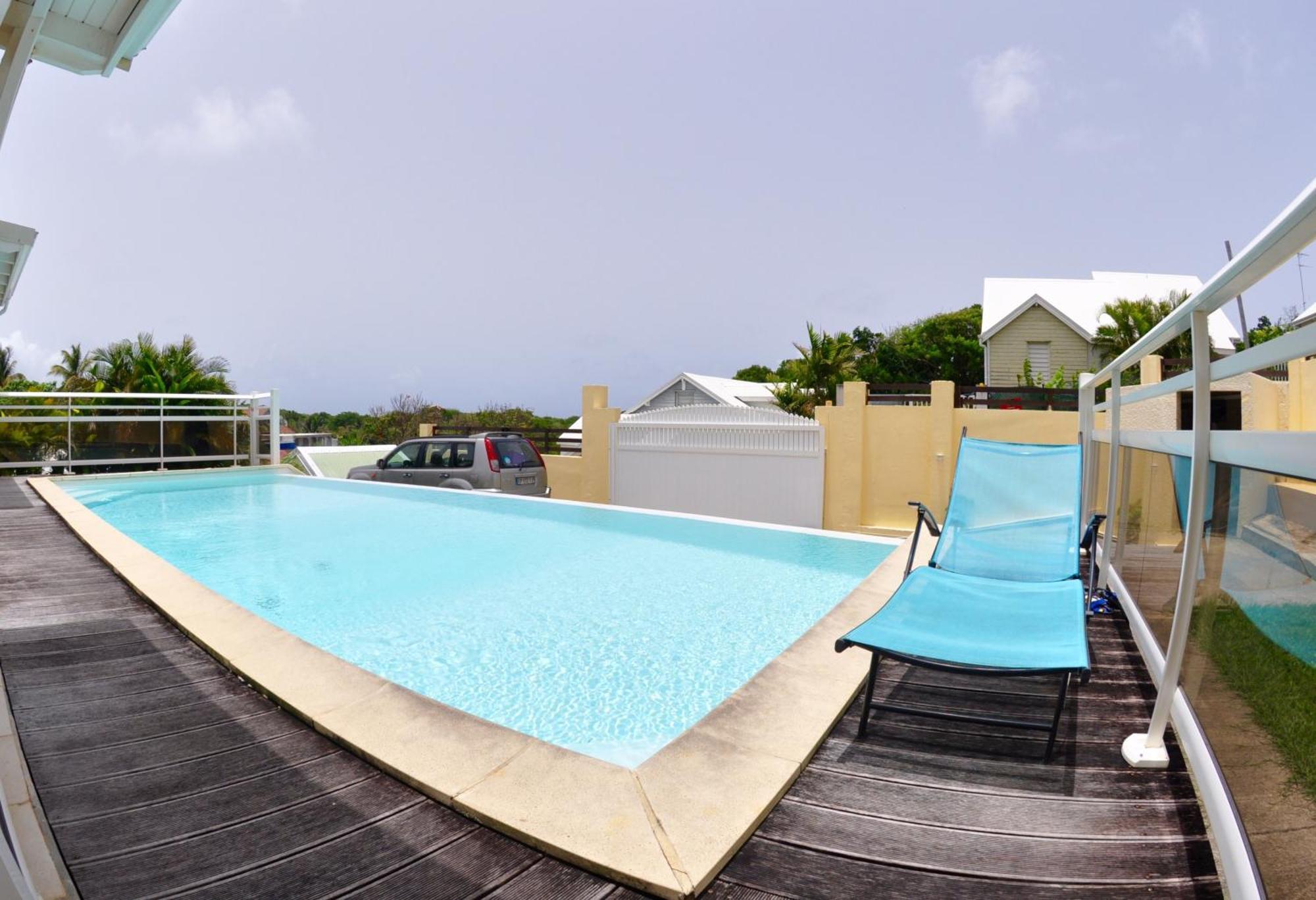 Petit Havre De Paix Bis - Piscine Et Plage A Pied Le Gosier  Buitenkant foto